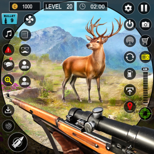 Wild Deer Hunt Games app icon