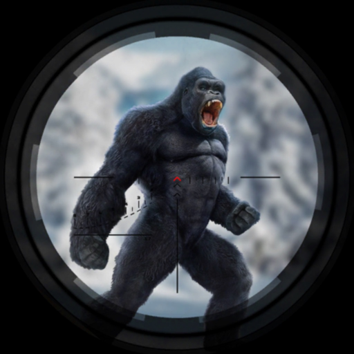 Scary Gorilla Animal Hunting app icon
