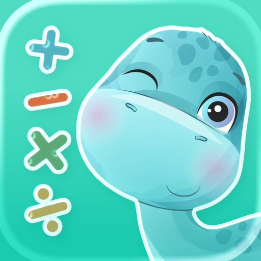 Dino Math Games for Kids app icon