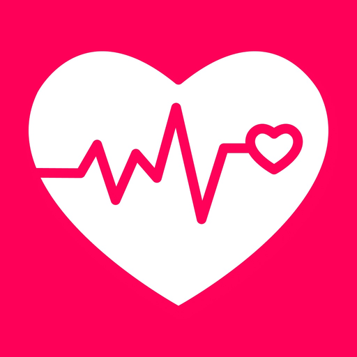 Heart Rate Monitor heartbeat app icon