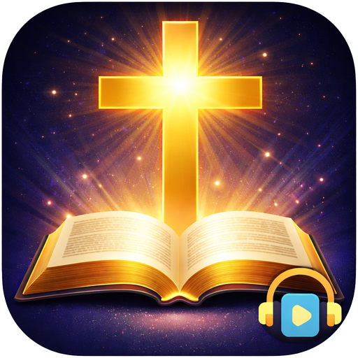 Holy Bible Narrated app icon