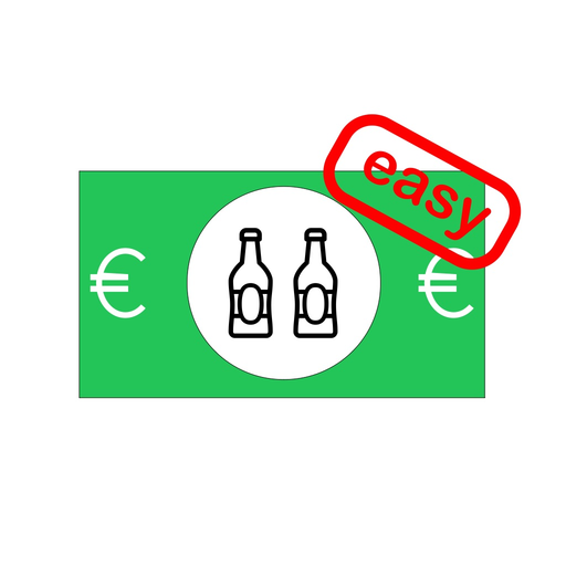 Flaschengeld easy app icon