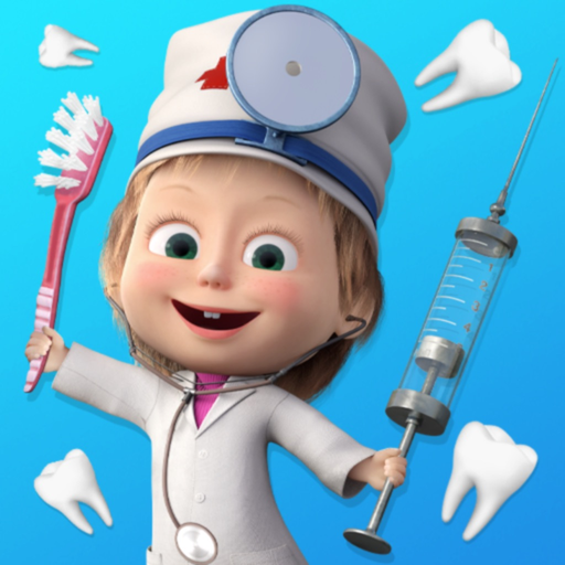 Masha and the Bear Dentist app icon