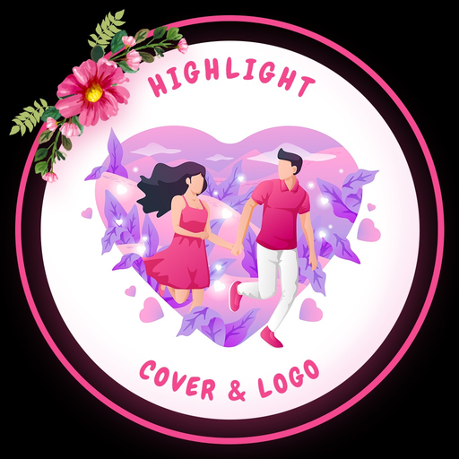 Highlights Cover Maker app icon