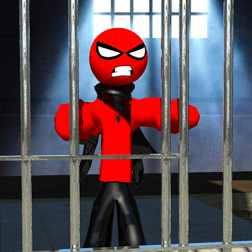 Spider Hero Jail Base Sim War app icon