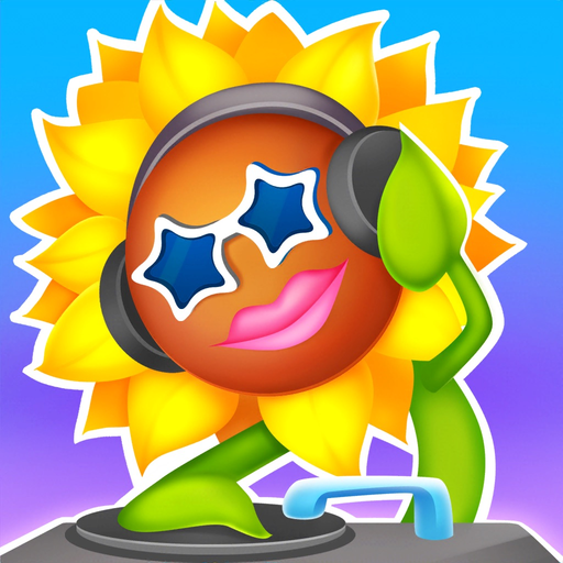 Dancing Sunflower:Rhythm Music app icon