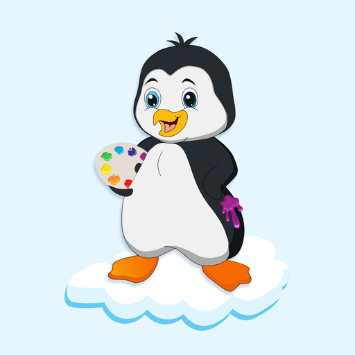 Boys Coloring Book. Draw on go app icon