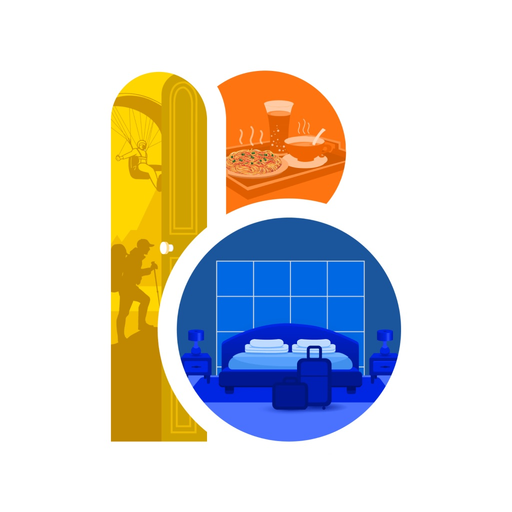 Bag2Bag: Hotels & Hourly Stays app icon