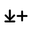 Arrow+ icon