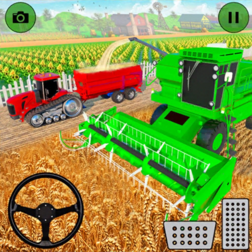 Tractor Farming Crop Harvester app icon
