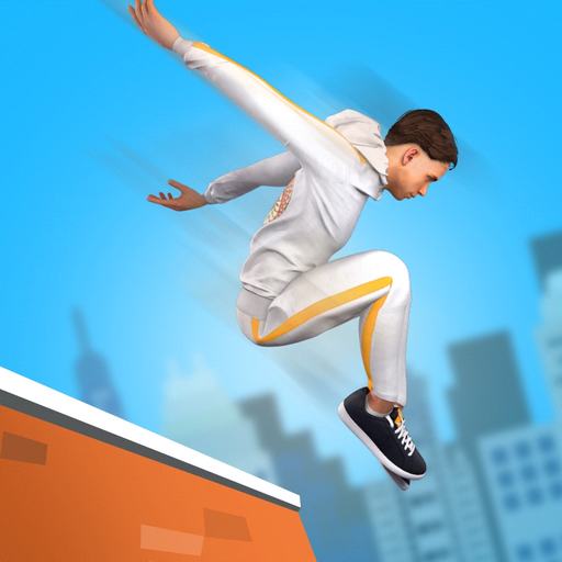 ParkoV: parkour rooftop runner app icon