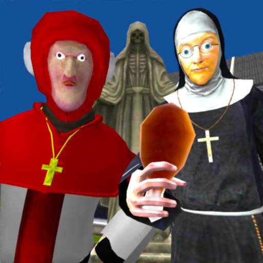 Nun and Monk Neighbor Escape app icon