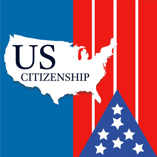 US Citizenship Test with Audio app icon