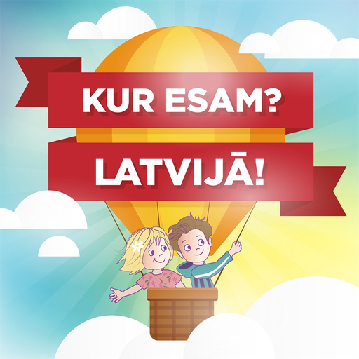 Kur esam? Latvijā! app icon