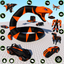 Snake Robot Transform Car Game icon