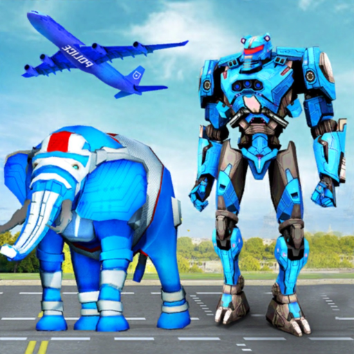 Elephant Robot Car Transform app icon