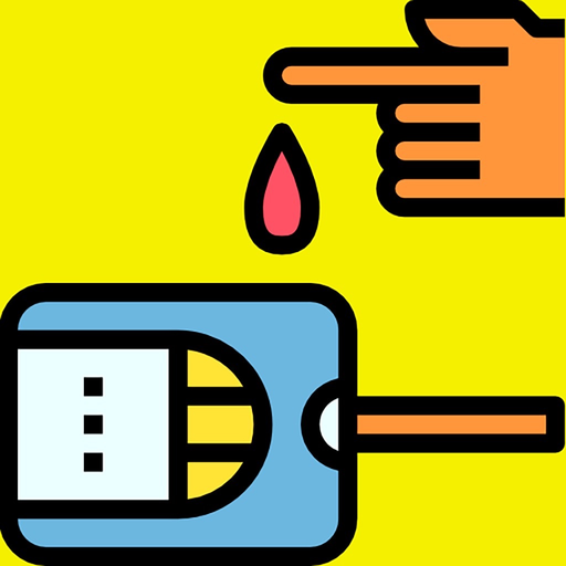 Blood Glucose Test app icon