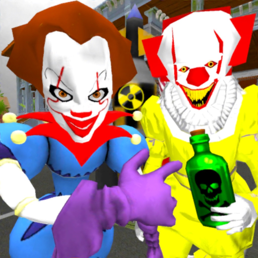 Clown Brothers Neighbor Escape app icon