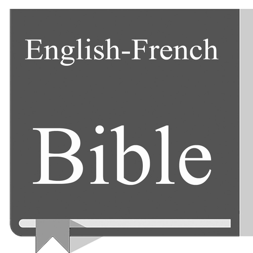 English - French Bible app icon