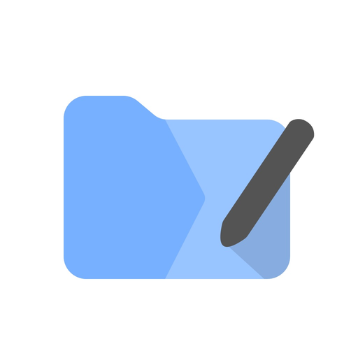 Nested Folder Notes: CrumbNote app icon