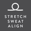 Stretch. Sweat. Align. icon