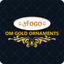 Om Gold Ornaments icon
