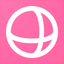 Pink 360 icon