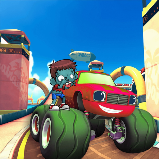 Monster Truck Mega Racing Game app icon