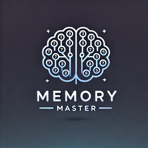 Number Recall Memory Trainer app icon