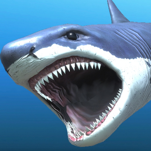 Great white shark breeding AR app icon