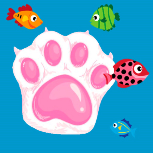 Cat fish game for cats app icon