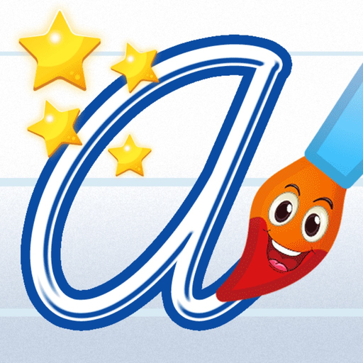 Learn Cursive Letters Game app icon