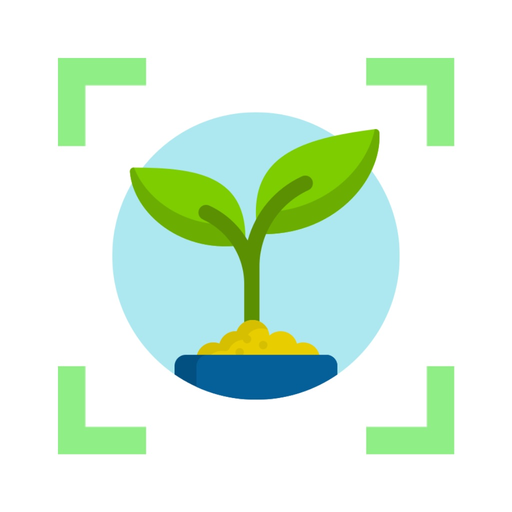 Weed identification leaf snap app icon