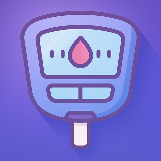 Blood Sugar Tracker, SugarNote app icon