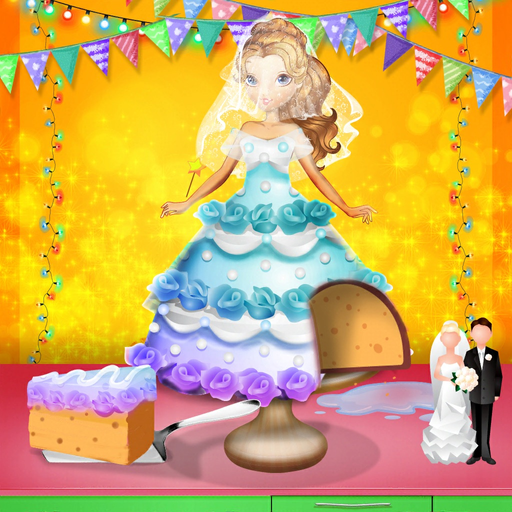 Wedding Doll Cake Cooking app icon
