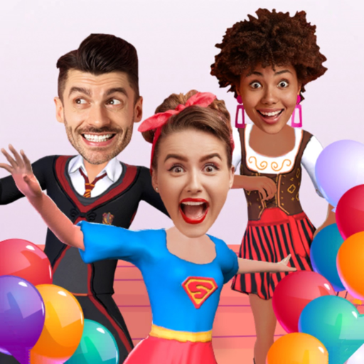 Birthday dance video maker app icon