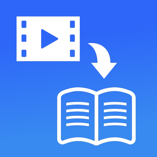 Video to Text Transcribe app icon