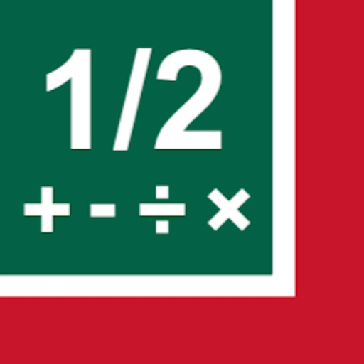 Calculadoras de fracciones app icon