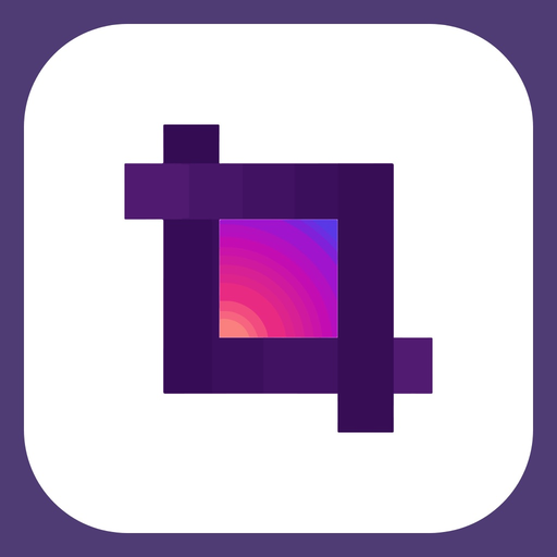 No Crop for social media post app icon