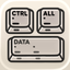 Ctrl+All+Data icon