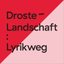 Droste-Landschaft : Lyrikweg icon