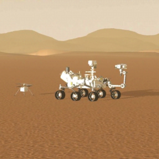 Mars Perseverance 3D Simulator app icon