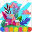 Coloring Finger Painting Games icon