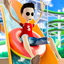 Waterslide Uphill Park 3d Sims icon