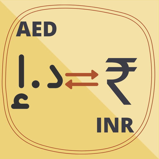 AED to INR Converter app icon