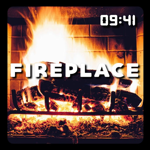 Fireplace TV Screen app icon