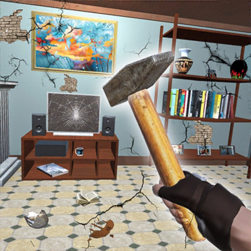 Scary House Destruction app icon
