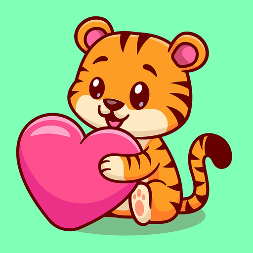 Baby Tiger Stickers! app icon