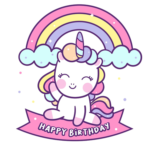 Cute Unicorn Stickers! app icon