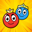 Red and Blue Ball icon